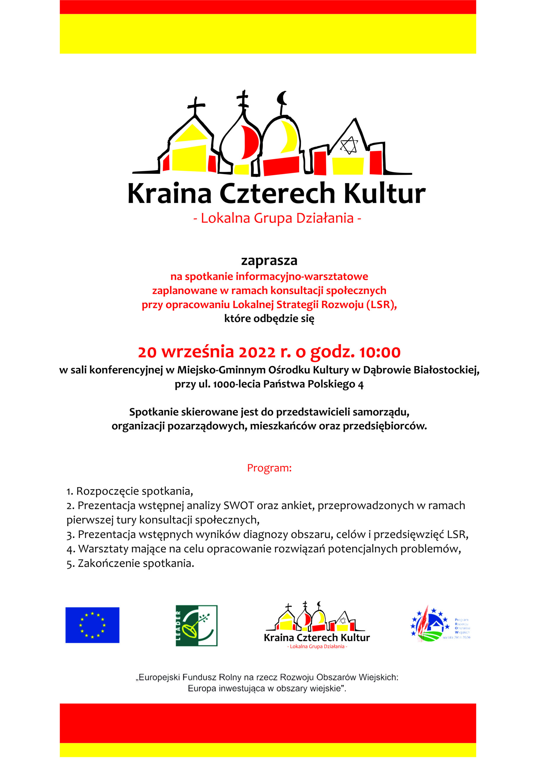 SPOTKANIE INFORMACYJNO-WARSZTATOWE W DĄBROWIE BIAŁOSTOCKIEJ