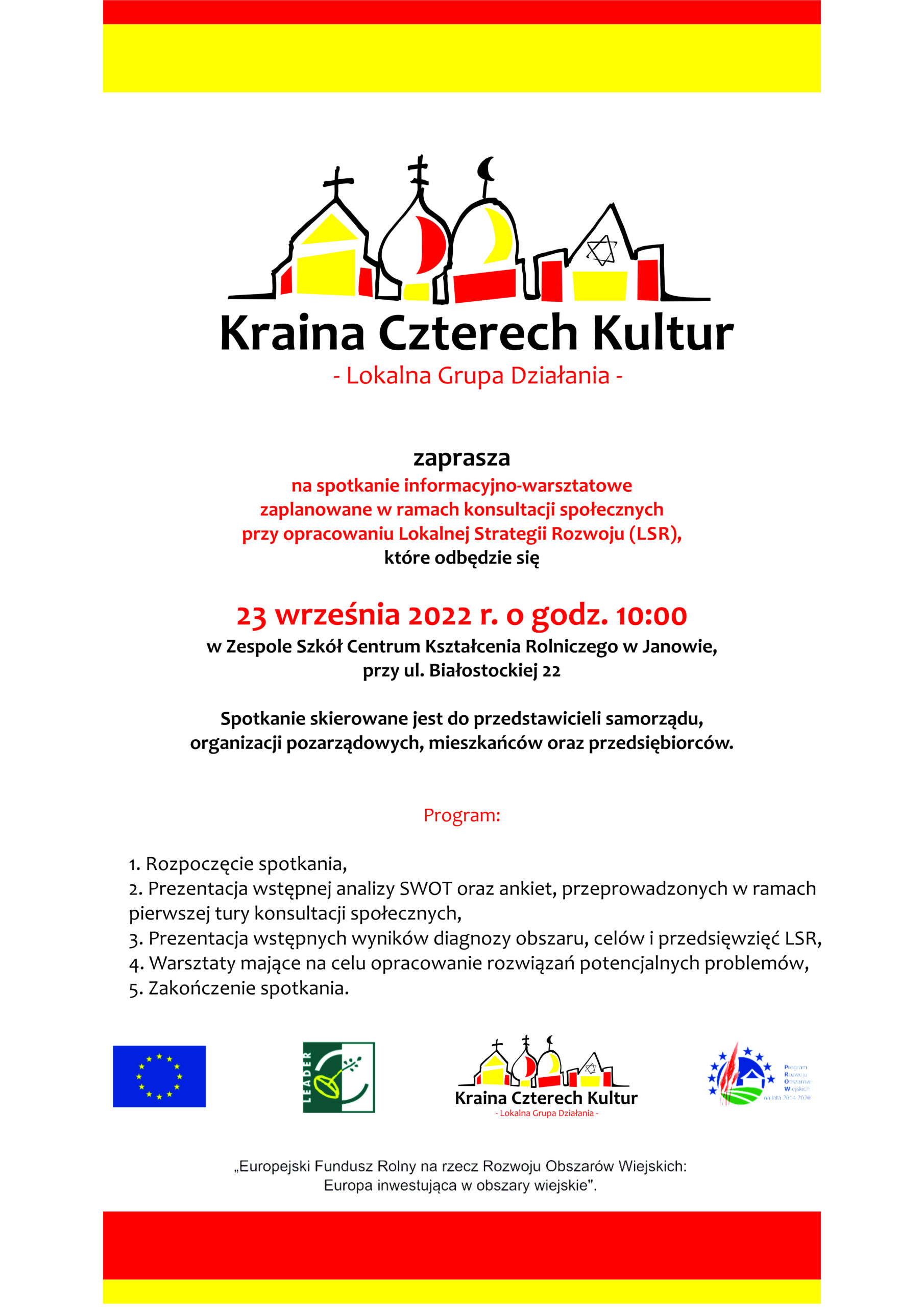 SPOTKANIE INFORMACYJNO-WARSZTATOWE W JANOWIE